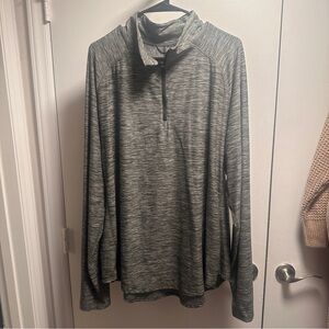 All in Motion Charcoal Quarter Zip-Up Jacket